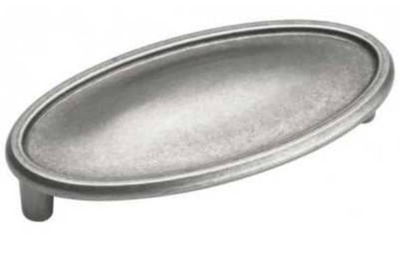 BP-26126-WN Manor 3'' Cup Pull - Weathered Nickel